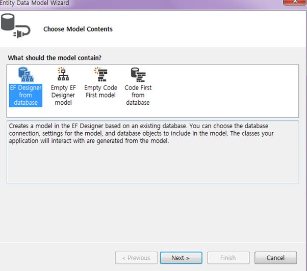 ef designer from database